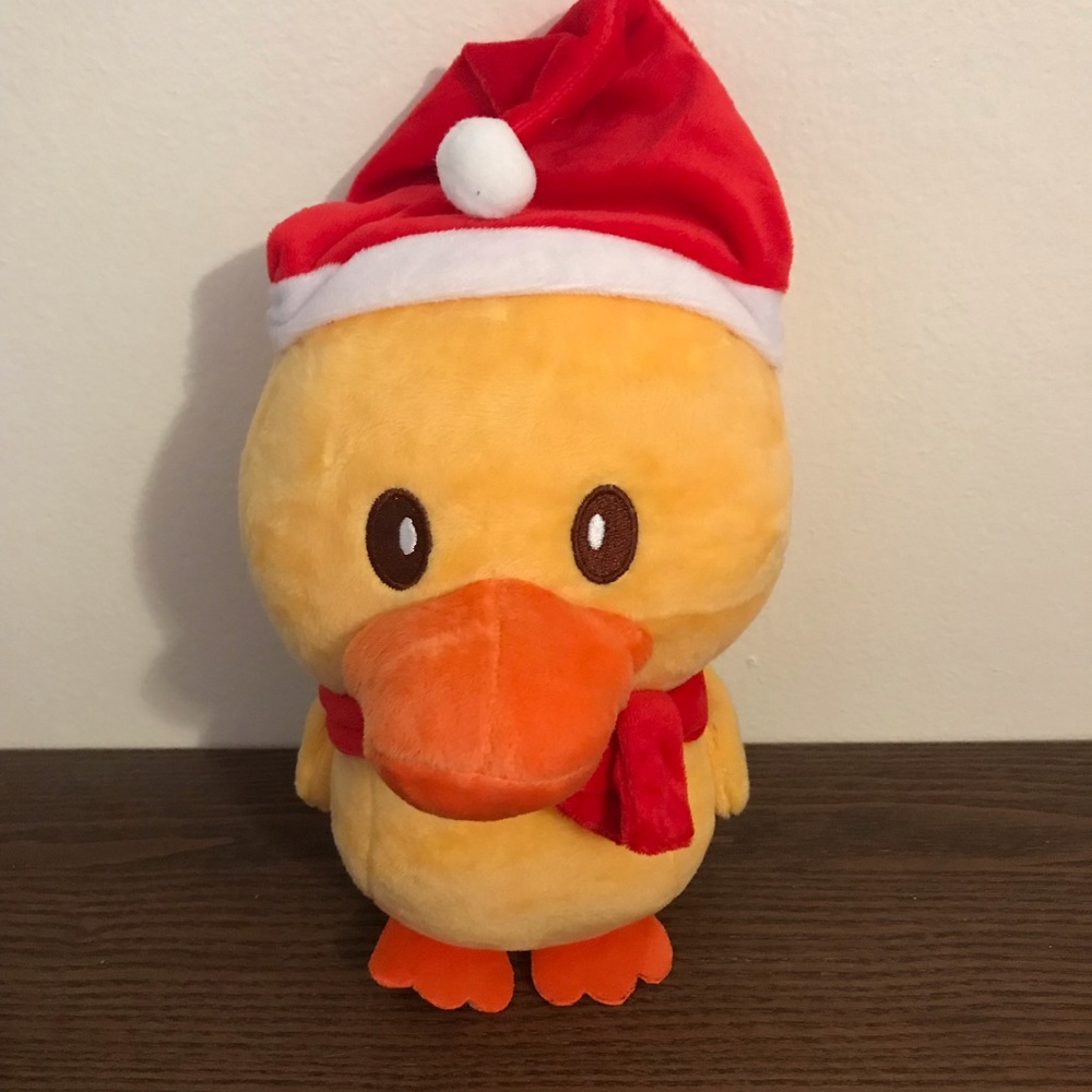 Stuffed Animals Christmas Duck Plush